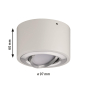 Paulmann WD Argun dim LED 1x4,8W   79708 