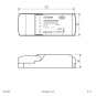 EVN Netzgerät 12V DC 2,5-25W     SLD1225 