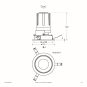 EVN LED Deckeneinbau ws F01R14SM1830L24D 