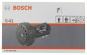 Bosch Bohrerschärfgerät S41   2607990050 