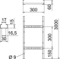 OBO LG 630 VS 3 FT Kabelleiter gelocht m 