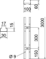 OBO LCIS 610 3 FS Kabelleiter Sprosse 