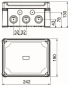 OBO X16C SW Leergehäuse 240x191x125 PC 