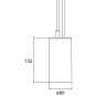 Brumberg LED-Pendelleuchte      88872165 