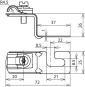 DEHN Dachleitungshalter Niro      202906 