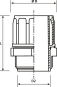 Hellermann FG45-M50-PP-GY Wellschlauch- 