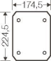 Hensel Montageplatte aus ISO    EB MP 25 