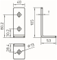 OBO GMS 3 VW 90 FT Verbindungswinkel 90° 