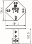 OBO WBDHE 41 A2 Wandhalter Kombi MS 41 