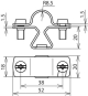 DEHN Stangenhalter NIRO m.        274116 