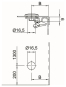 OBO DRL H FT Drehriegel f.Deckel St FT 