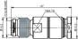 TG TNC-Stecker Löt/Klemm 75  J01012A0001 