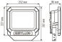 ESY LED-Strahler OFL SUN weiß EL10810107 