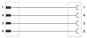 Phoenix      SAC-4P-M12MS/ 0,6-PUR/M12FR 