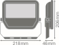 LEDV FL PFM 50W/6500K SYM 100 WT 