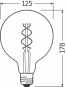 Osram 1906 LED GLOBE 4W/820 230V S FIL 
