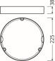 LEDV LED-Slimdownlight Aufbaurahmen 