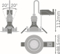 LEDV SP KIT ADJ V 8.3W 930 GU10 