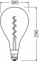 Osram 1906 LED BGRP 5W/820 230V S FIL 