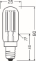 LEDV LED Special 4,2-40W/827 E14 470lm 