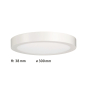 Paulmann WallCeiling Lunar LED     70643 