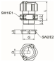 OBO V-TEC TB25 11-13 Kabelverschraubung 