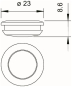 OBO 89 ROE 12-16 Nippel Ø12-16mm PE 