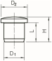OBO 107VS VM 12 PA Verschlussstopfen 