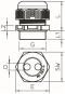 OBO V-TEC VM32 4x8 Kabelverschraubung m. 