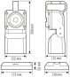 Esylux SLP-2 Handscheinwerfer EN10050015 