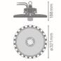 LEDV HIGH BAY SENSOR GEN 4 147W 840 