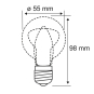 Paulmann LED Fil AGL 4,3W E27      28973 