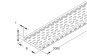 NIED Kabelrinne 35x100mm mit    RL35.100 