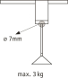 Paulmann URail Universal Pendel    95494 