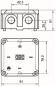 OBO B 10 M Kabelabzweigkasten 91x91x51 