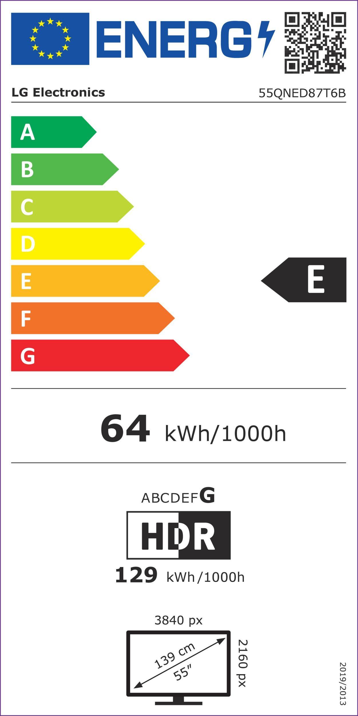 LG 55QNED87T6B sw QNED-TV 