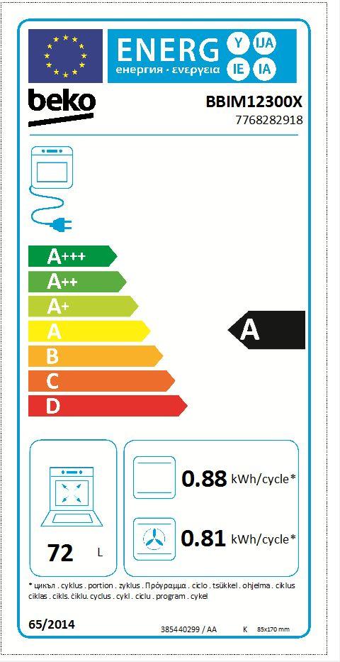 Beko BBIM 12300 X ED EB-Backofen 