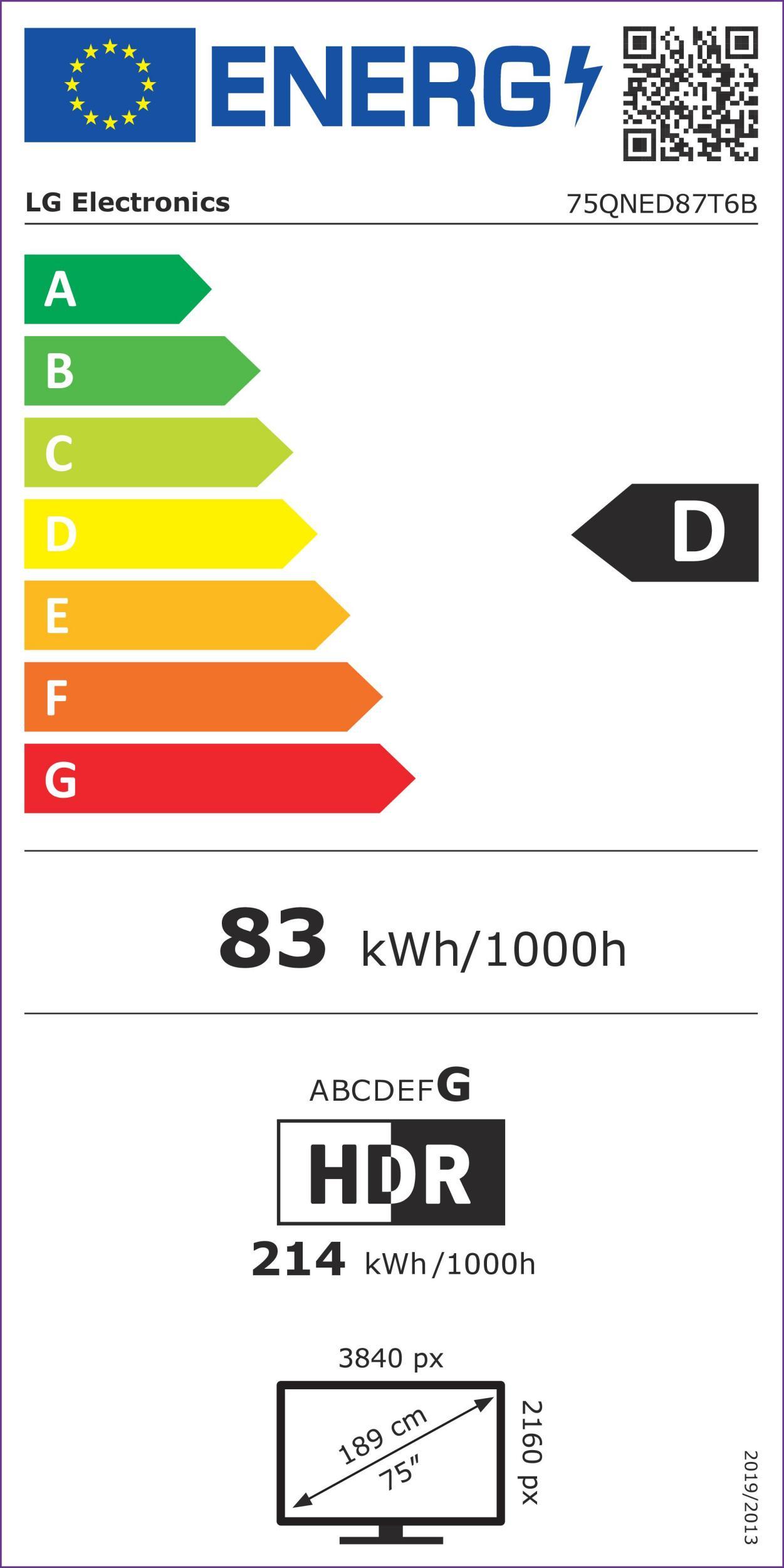 LG 75QNED87T6B sw QNED-TV 