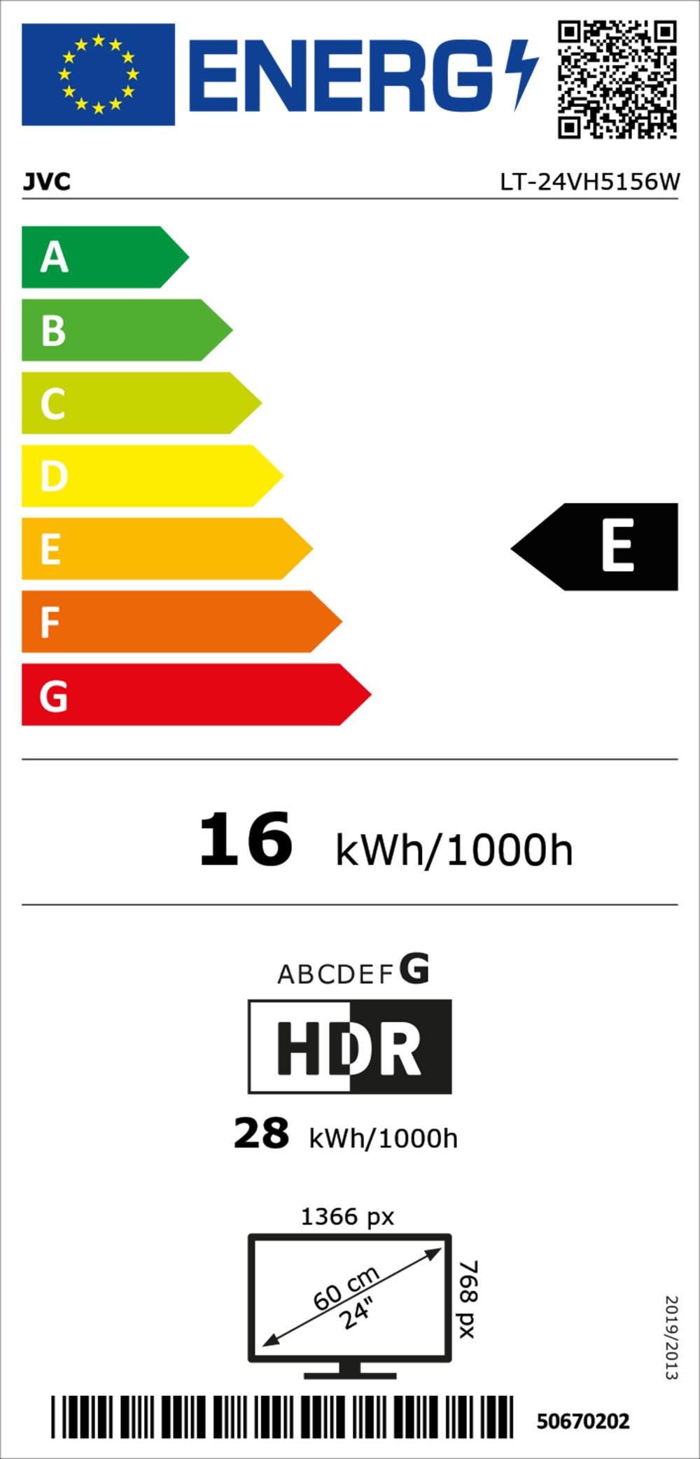 JVC LT-24VH5156W ws LED-TV 