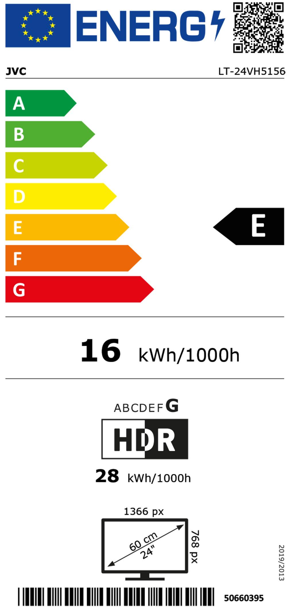 JVC LT-24VH5156 sw LED-TV 