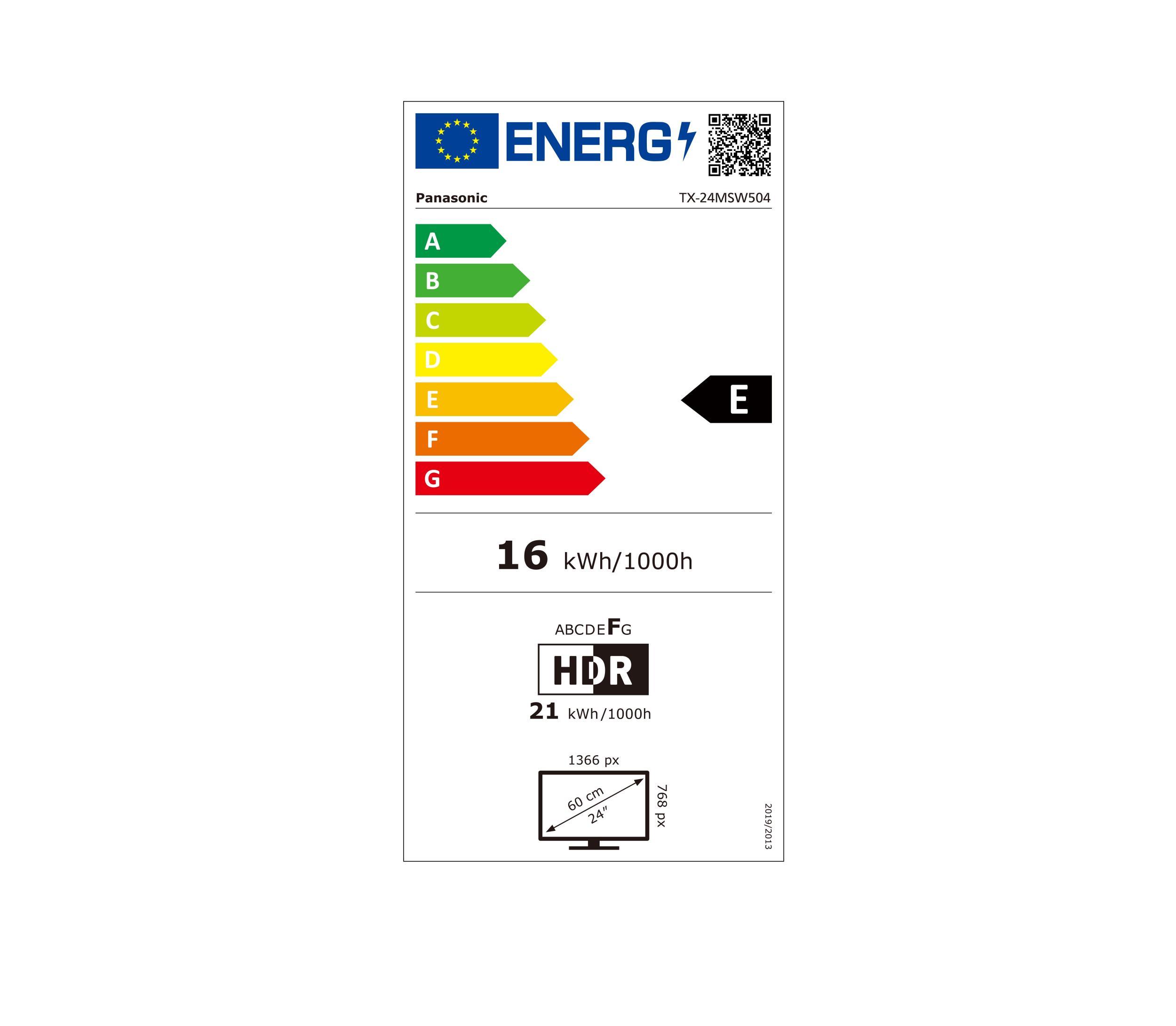 Panasonic TX-24MSW504 sw LED-TV 