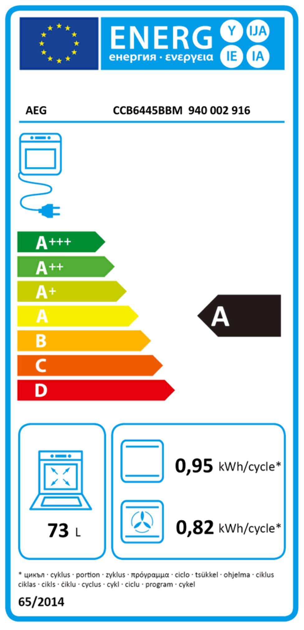 AEG CCB 6445 BBM Ed Standherd 