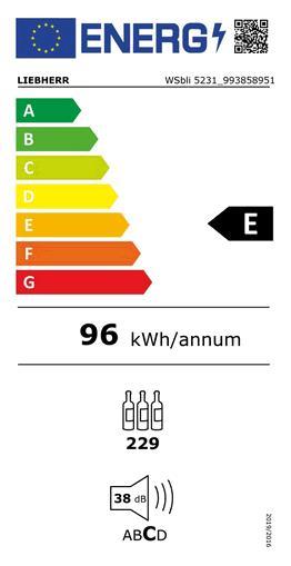 Liebherr WSbli 5231-20 sw Weinlagerschra 
