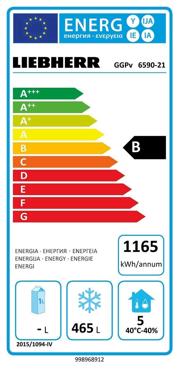 Liebherr GGPv 6590-21 Gastrogefrierschr. 