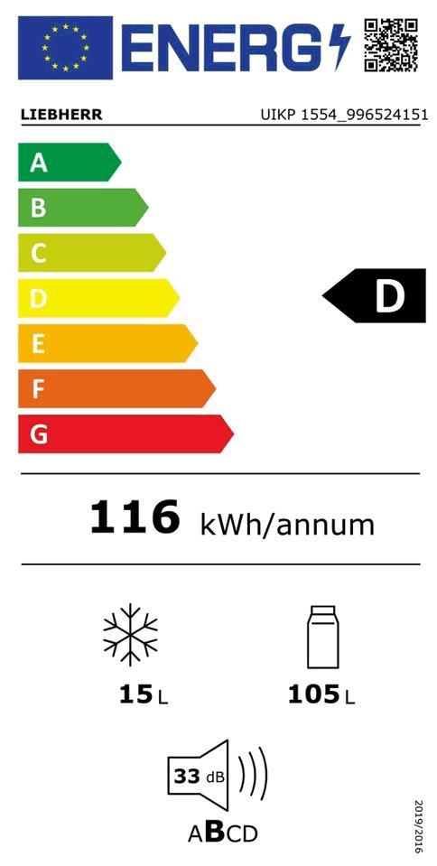 Liebherr UIKP 1554-26 UB-Kühlschrank 