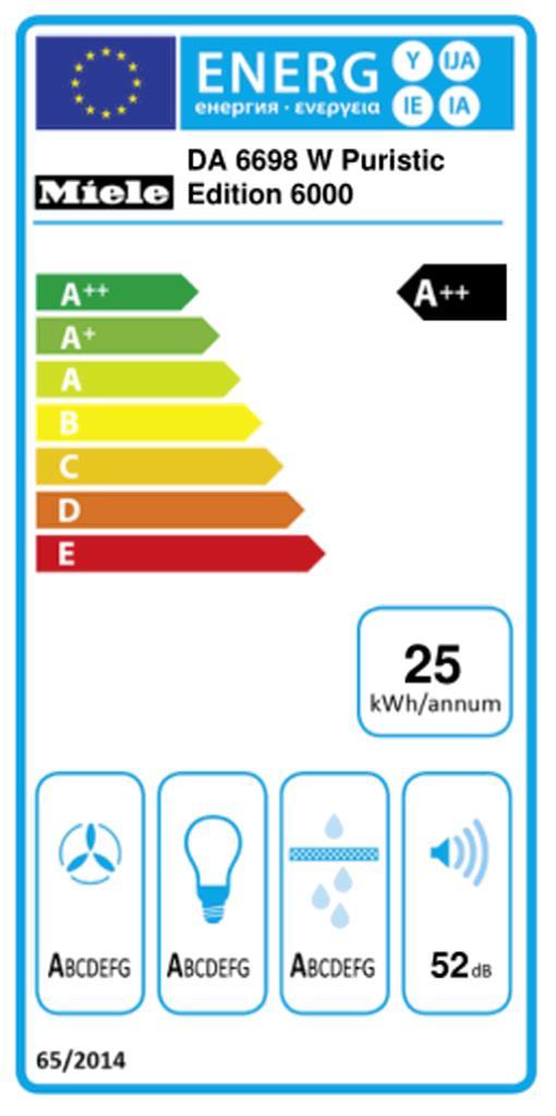 Miele DA 6698 W sw Wandesse 