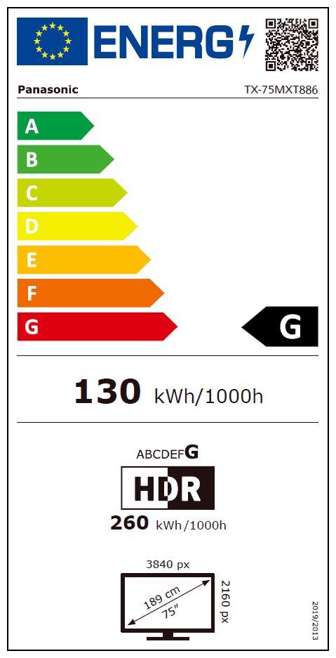 Panasonic TX-75MXT886 sw LED-TV WFexkl 