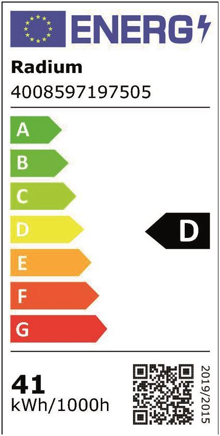 Radium LED SPECIAL  RL-HRL125 840/E27 EM 