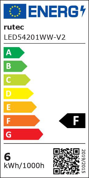 Rutec LARA AC RUND Weiß    LED54201WW-V2 