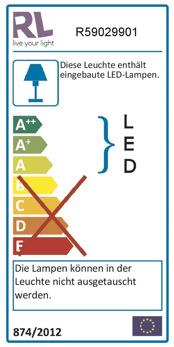 Trio LED Tischl.LOAD Touch4W   R59029901 